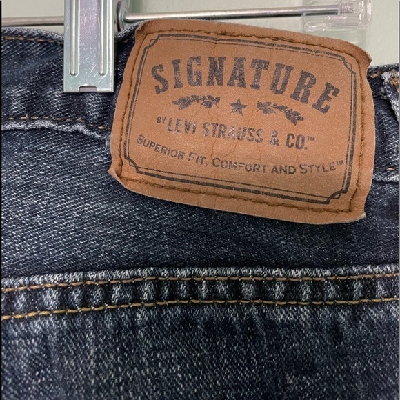 Levi Stause blue jeans size 34W 34L Relaxed fit, boot cut - Picture 3 of 6